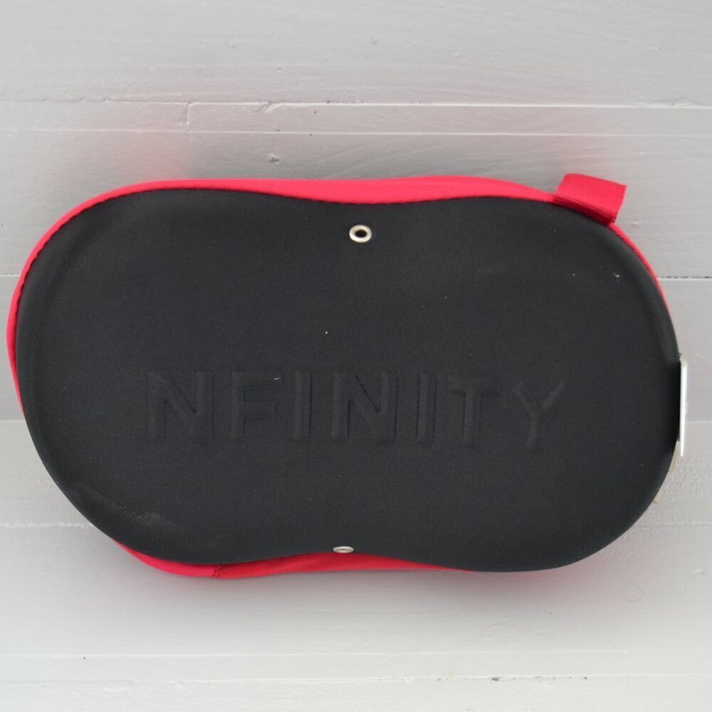 Nifinity Vengeance Pink Black Cheerleading Shoe Bag Zipper Strap Case Size 6.5